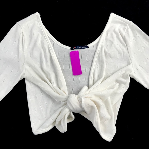 Love Julian Cream Shrug - Picture 2 of 3